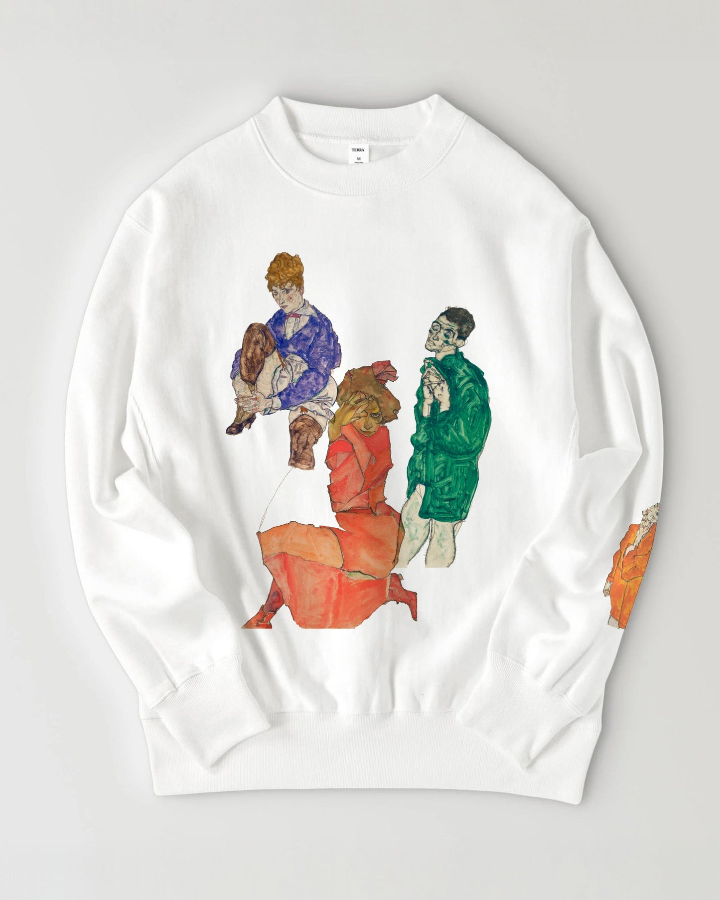 Egon Schiele white image