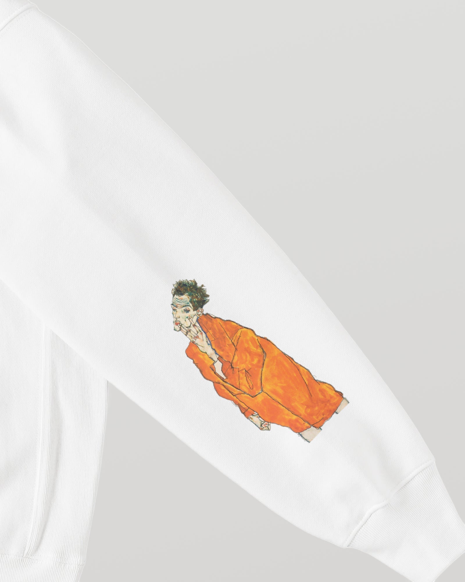 Egon Schiele white image