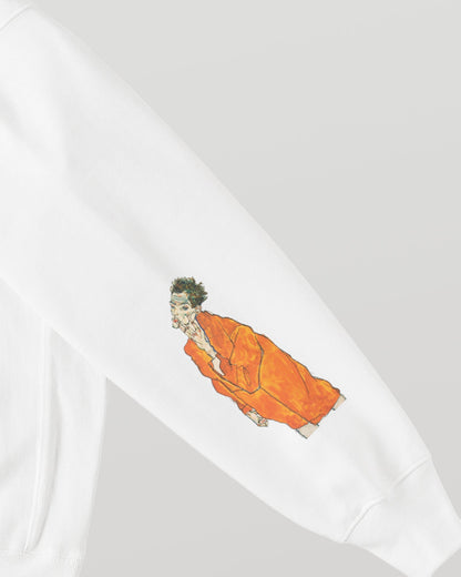 Egon Schiele white image