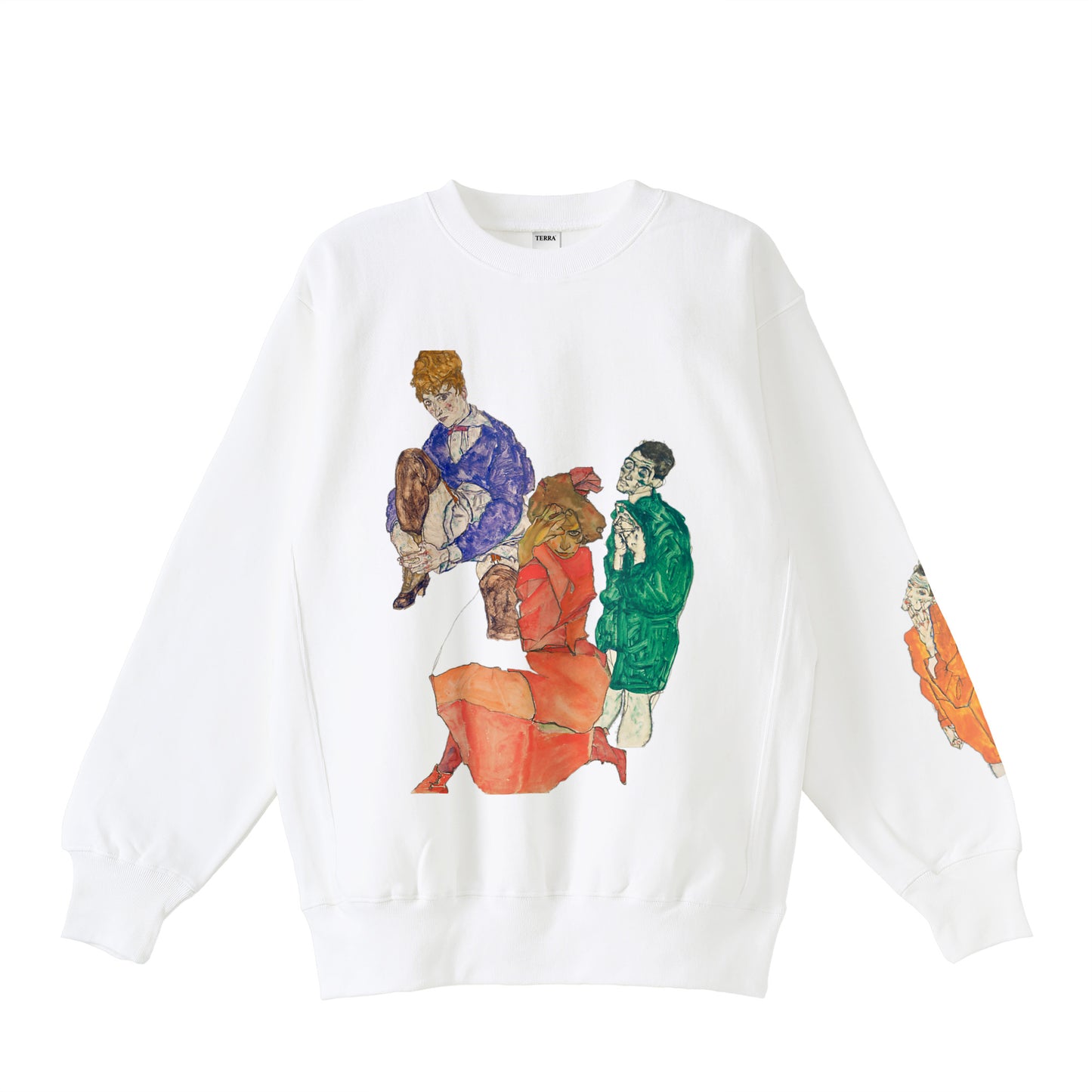 Egon Schiele white image