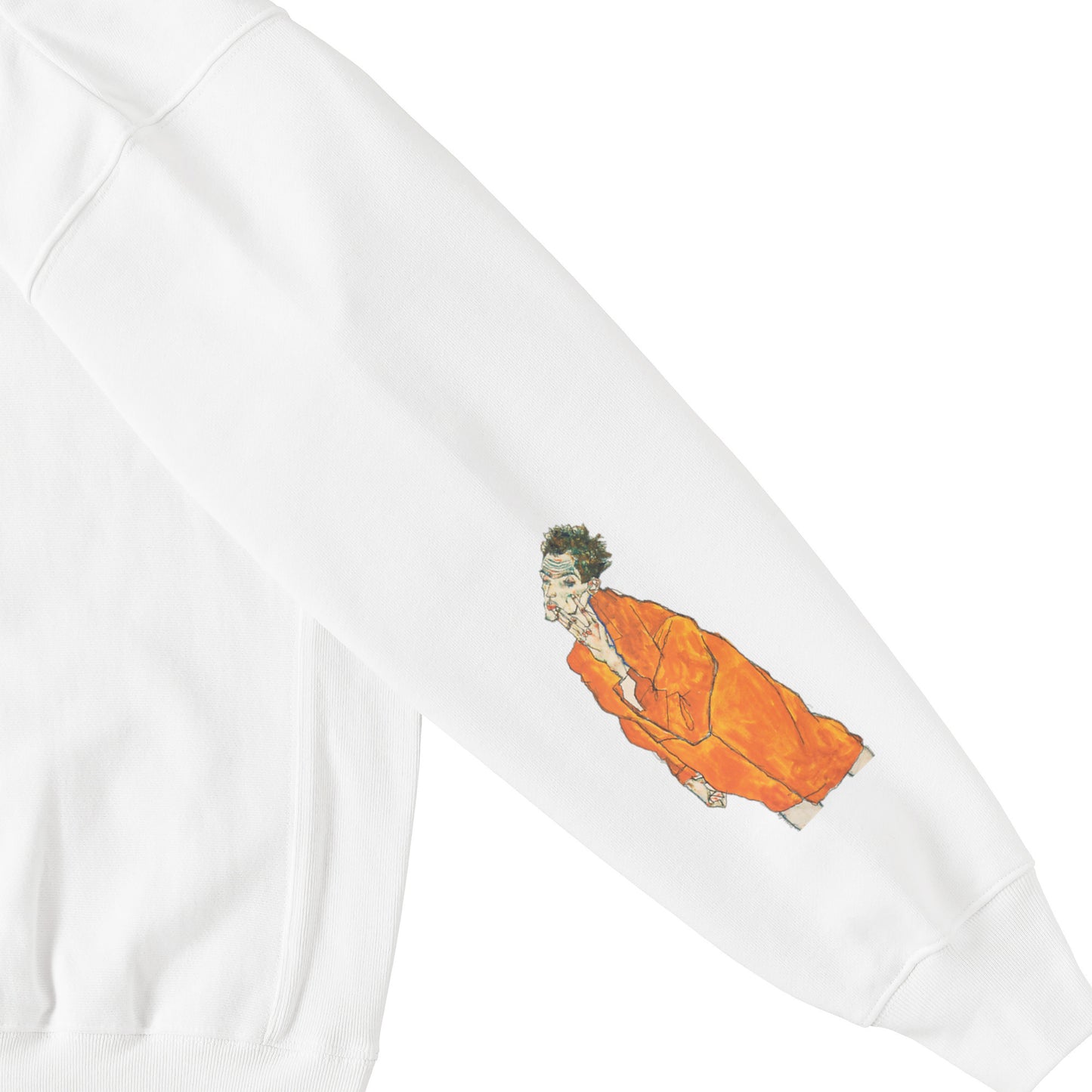 Egon Schiele white image