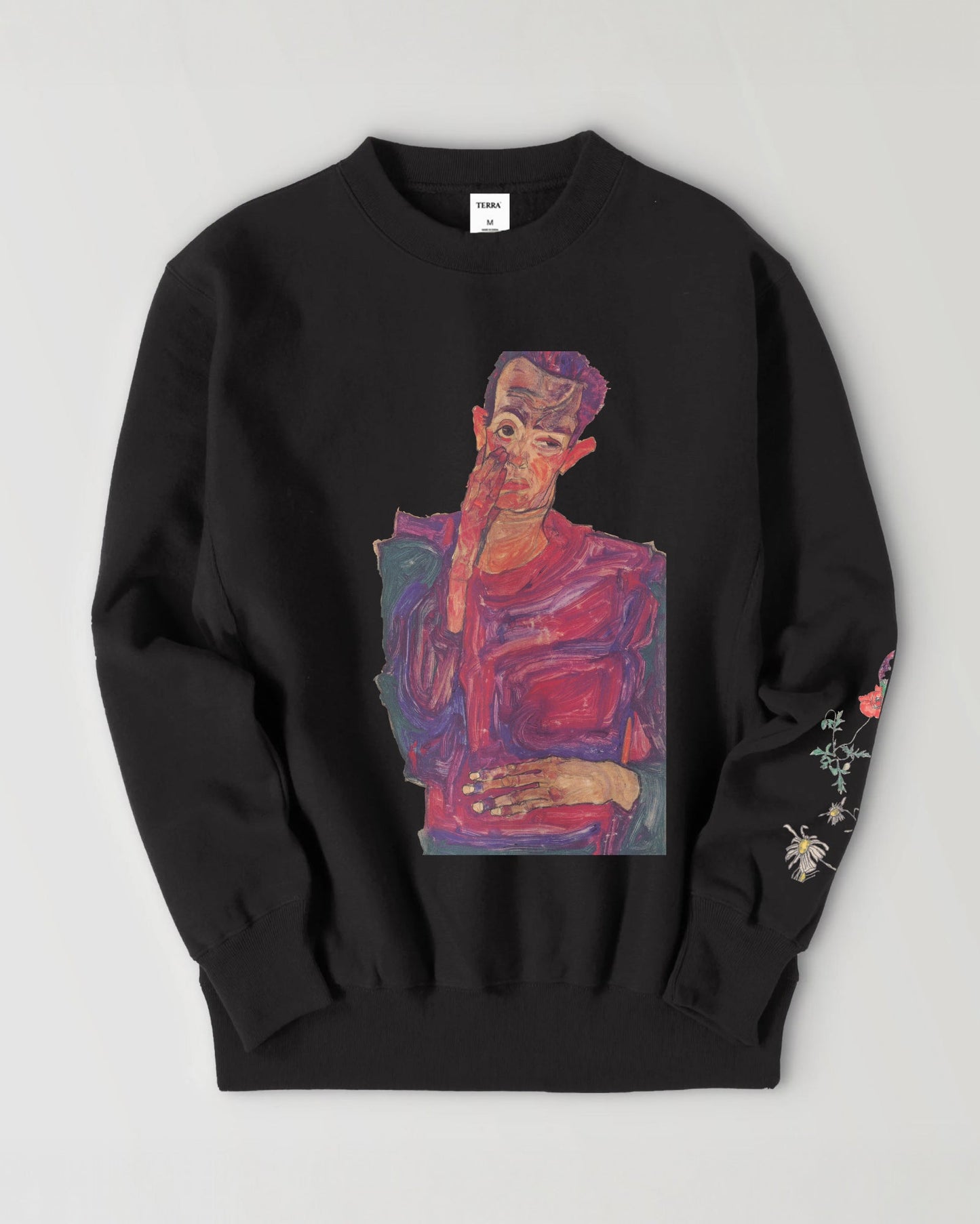 Egon Schiele black image