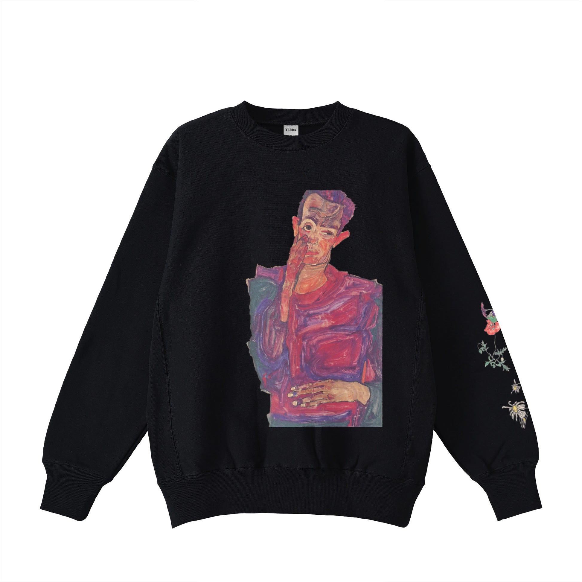 Egon Schiele black image