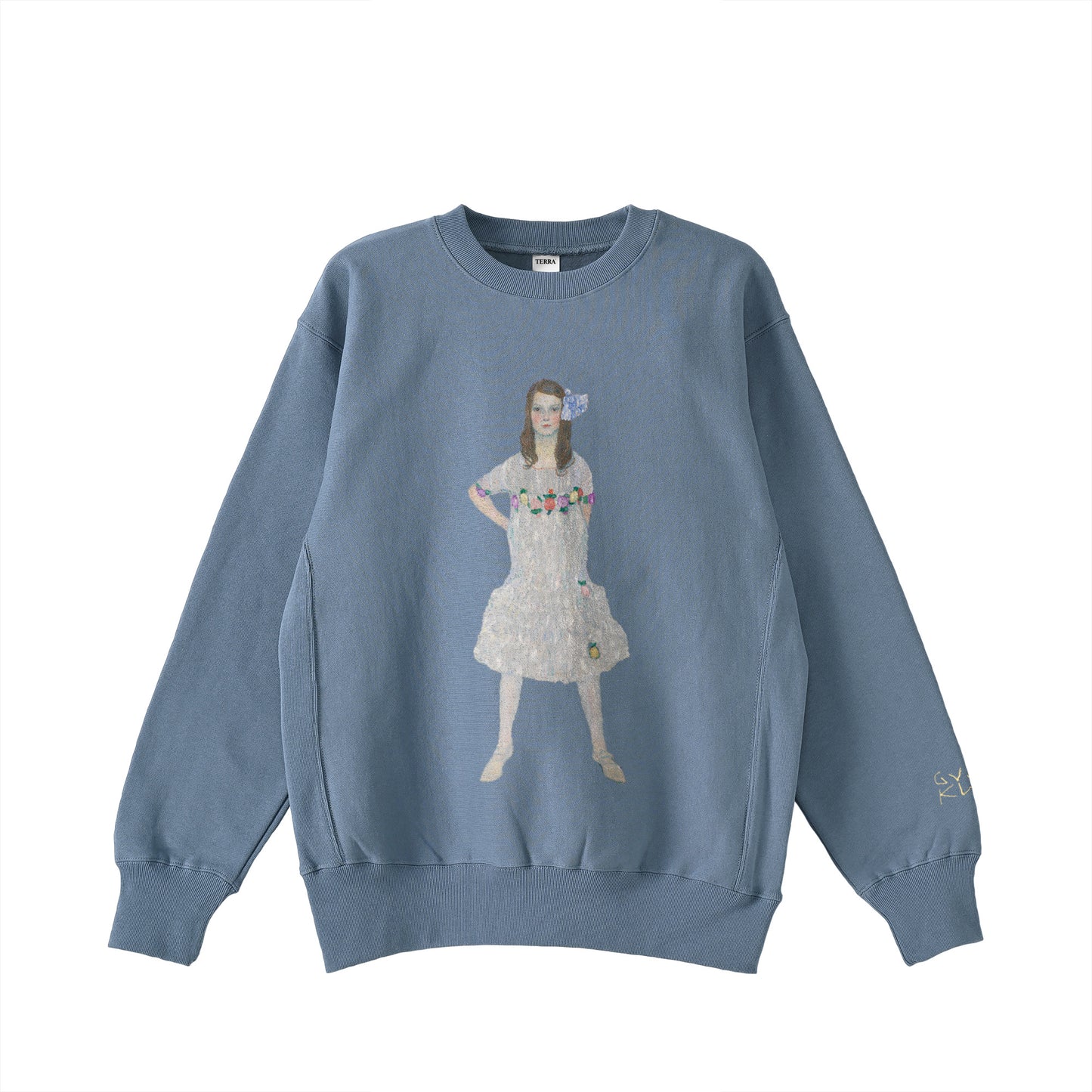 Gustav Klimt blue image