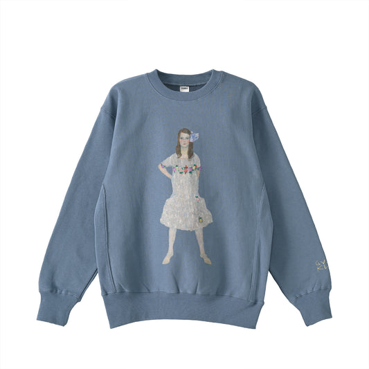 Gustav Klimt blue image