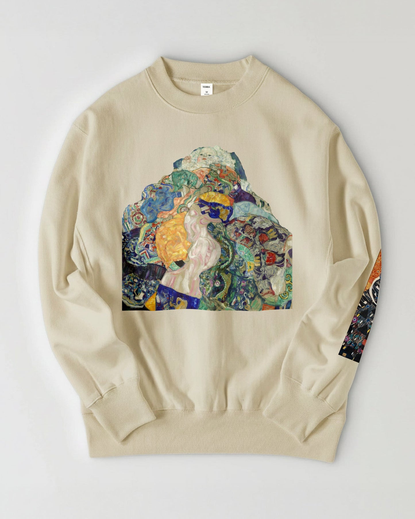 Gustav Klimt beige image