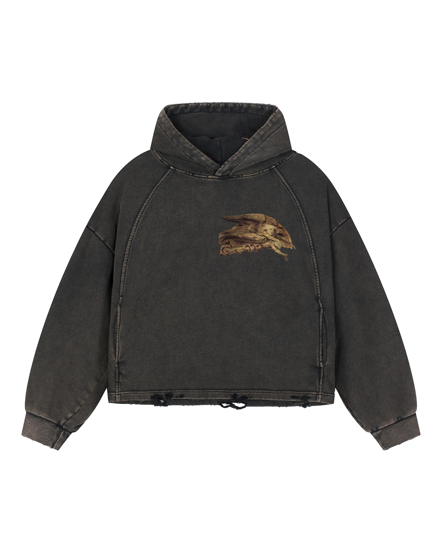 William Blake Art Vintage Hoodie