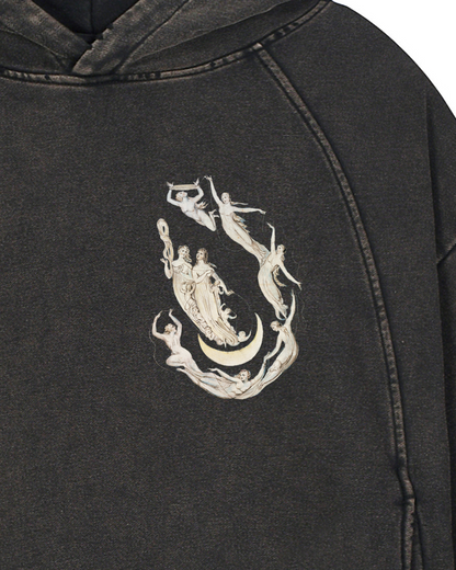 William Blake Art Vintage Hoodie
