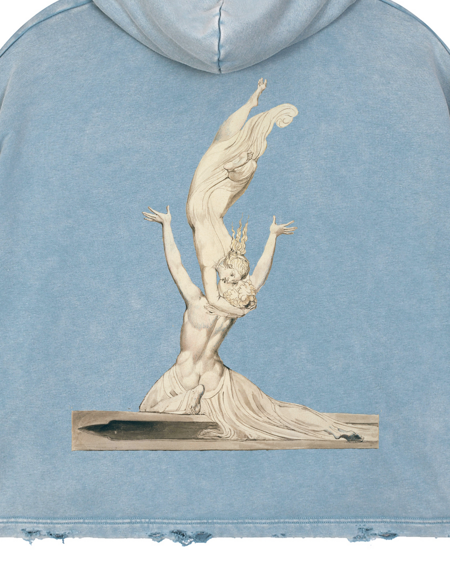 William Blake Art Vintage Hoodie