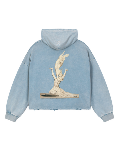 William Blake Art Vintage Hoodie