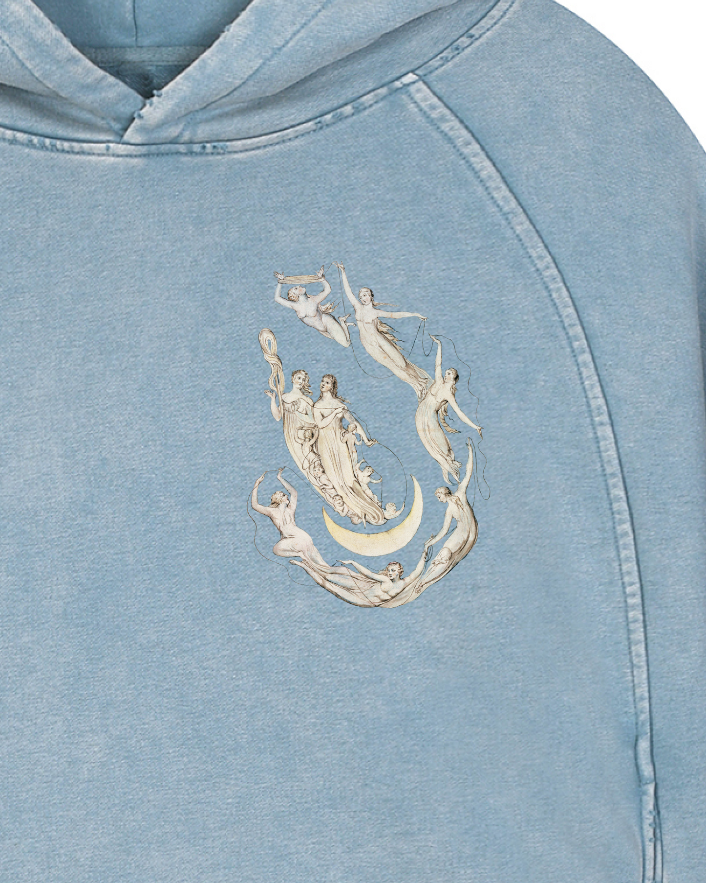 William Blake Art Vintage Hoodie