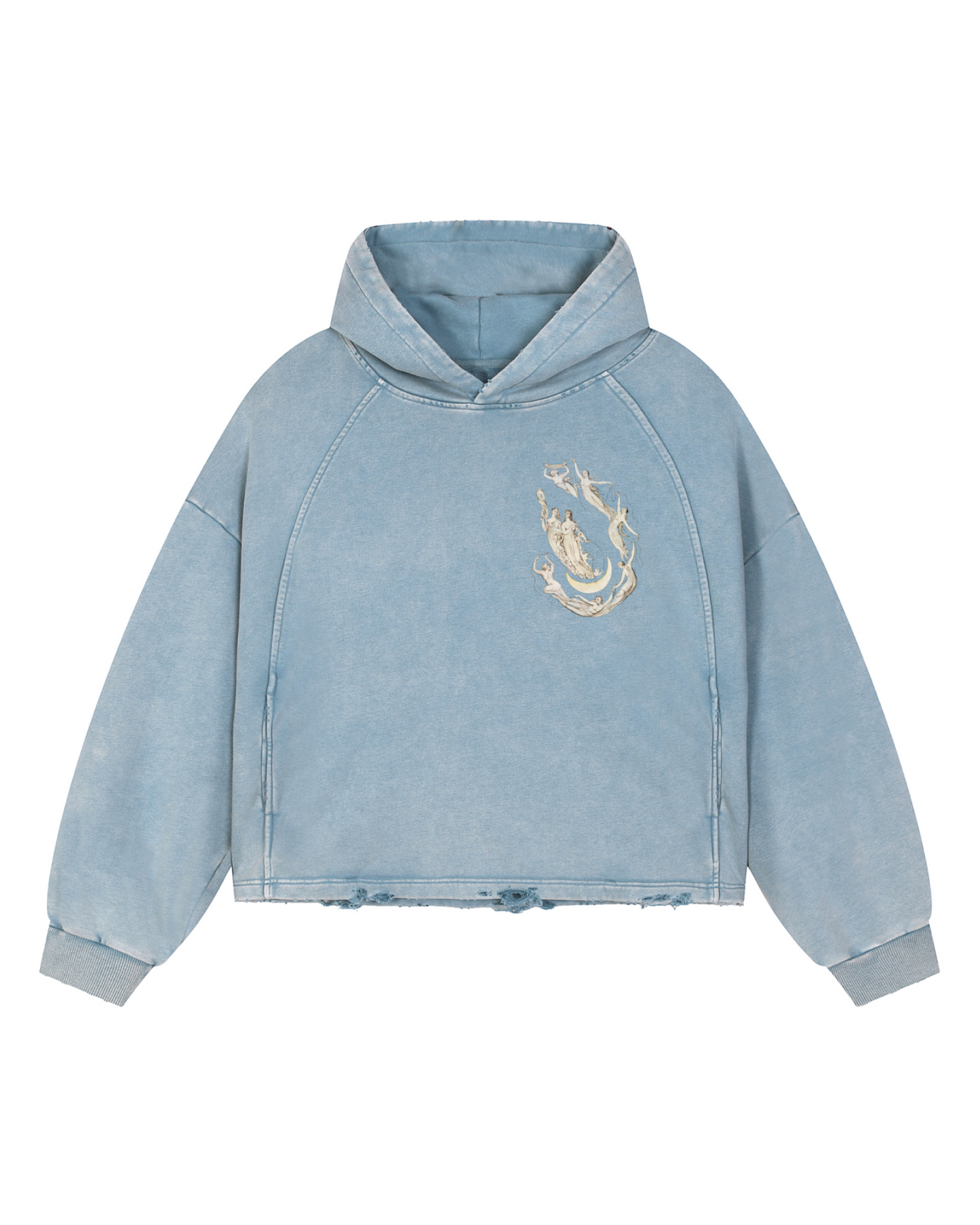 William Blake Art Vintage Hoodie