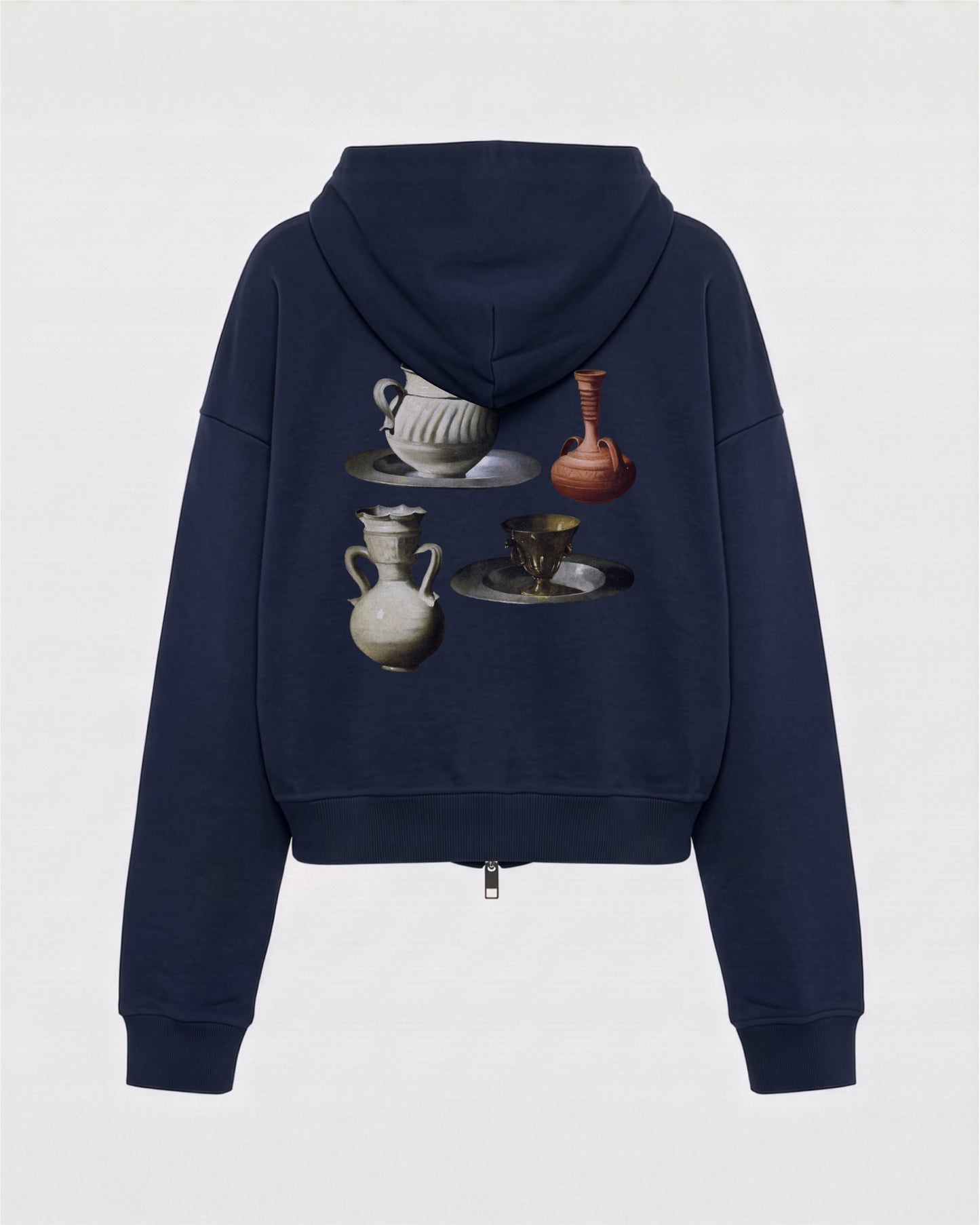 Francisco de Zurbarán Art boxy zip hoodie