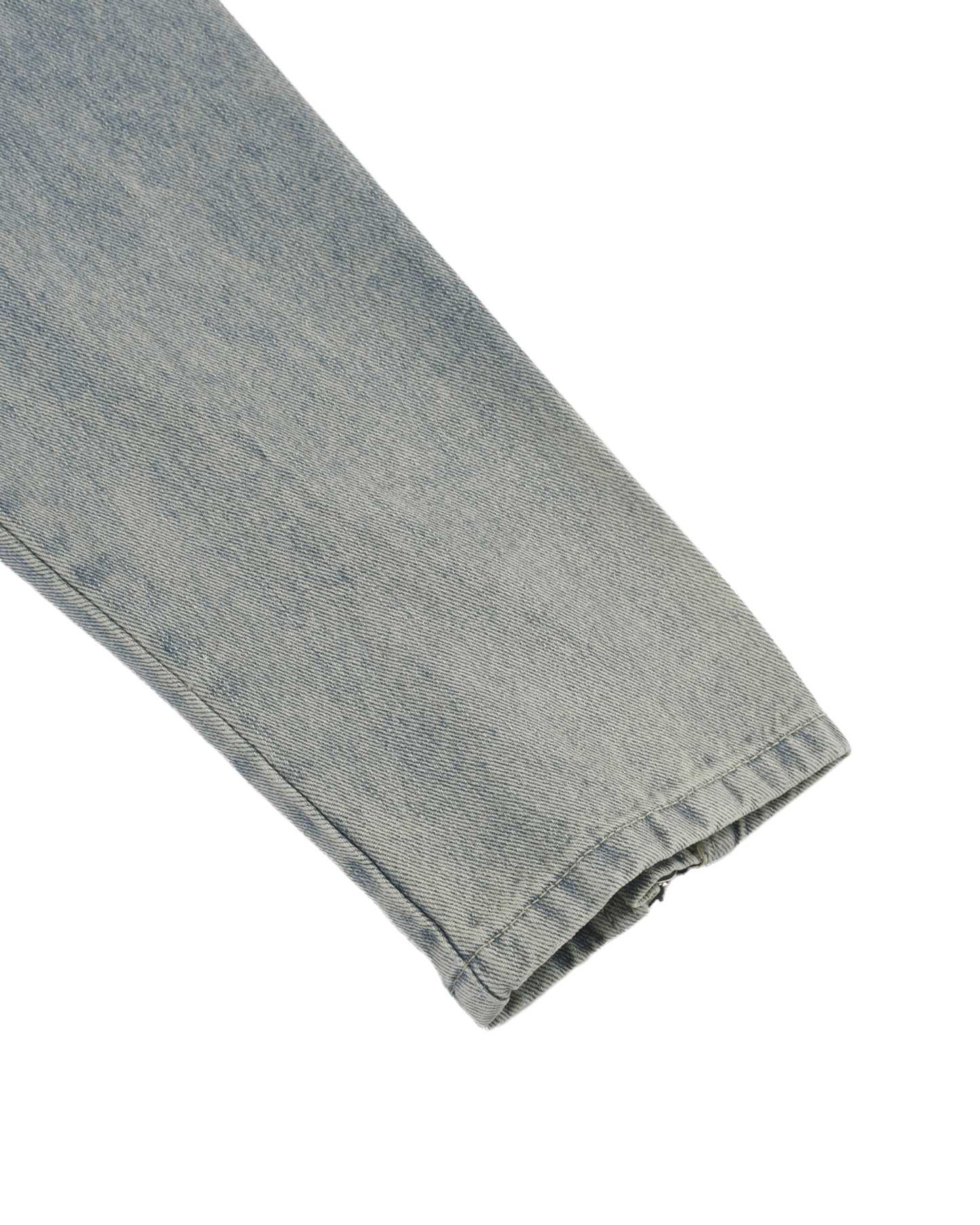 Gustav Moreau Art Vintage Wash Zip Denim Jacket