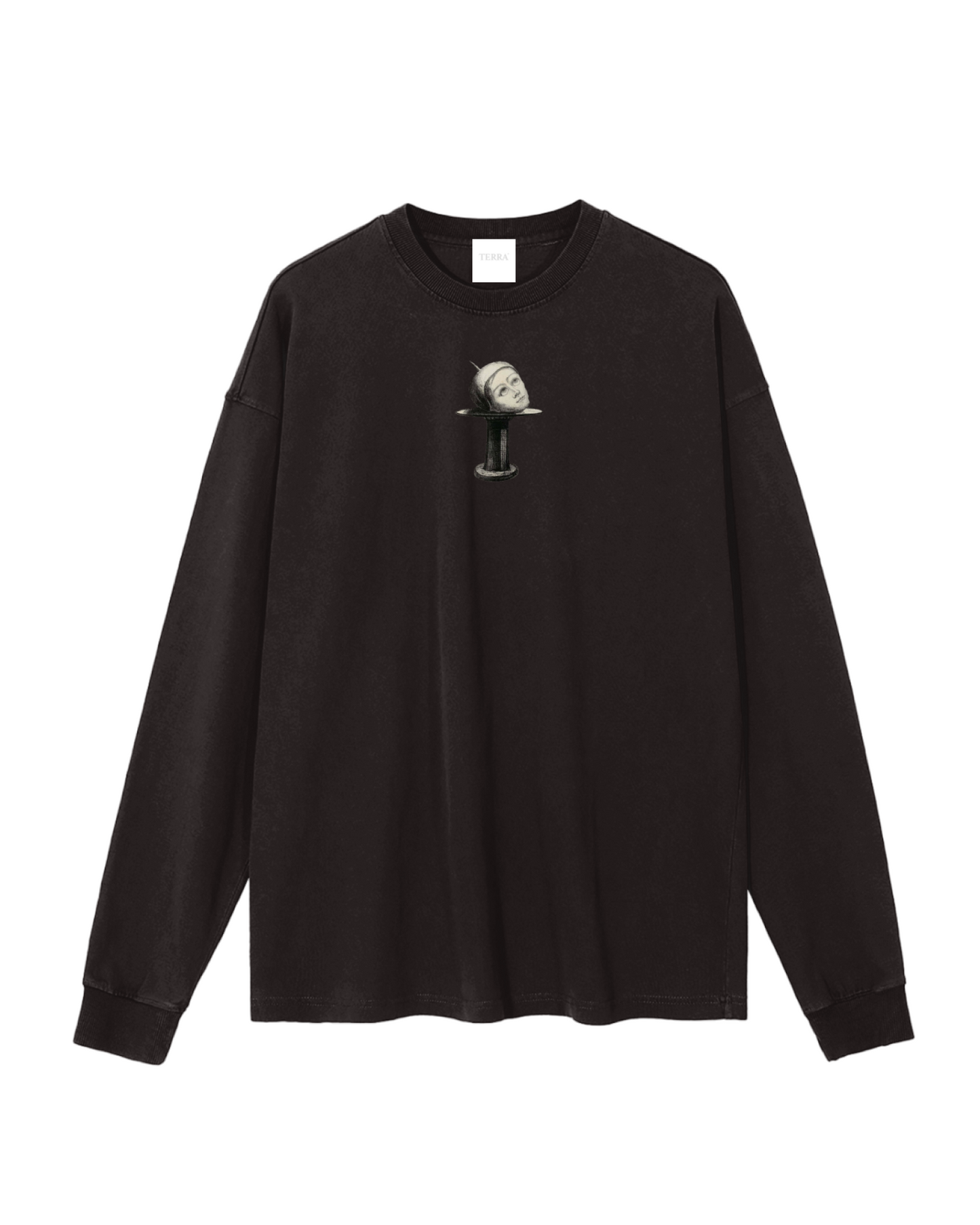 Odilon Redon Art Vintage Washed Long Sleeve T-Shirt