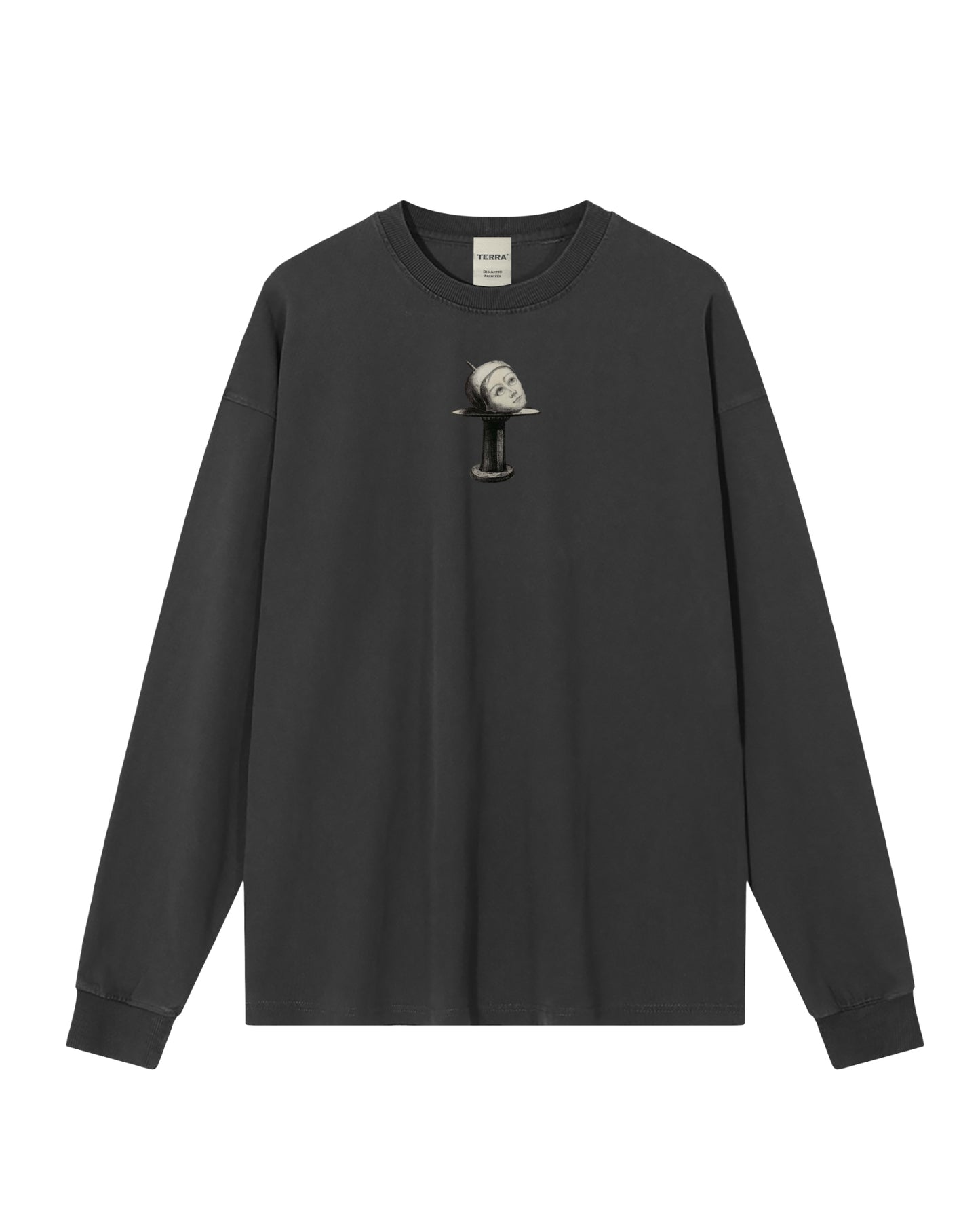 Odilon Redon Art Vintage Washed Long Sleeve T-Shirt