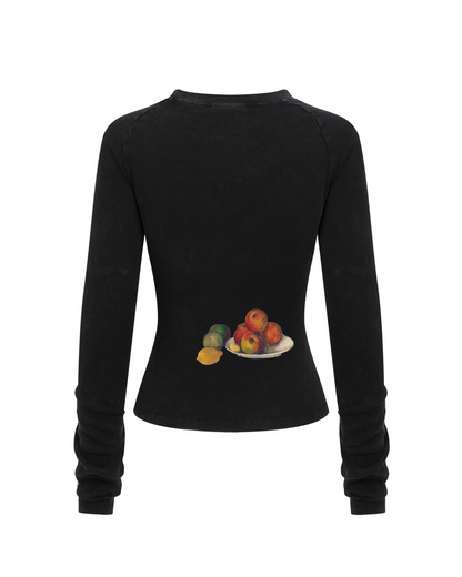 Paul Cézanne Long Sleeve Slim T-Shirt