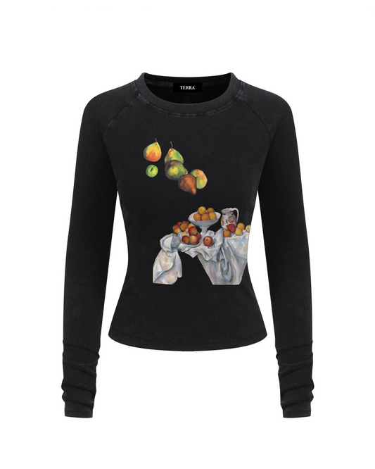 Paul Cézanne Long Sleeve Slim T-Shirt