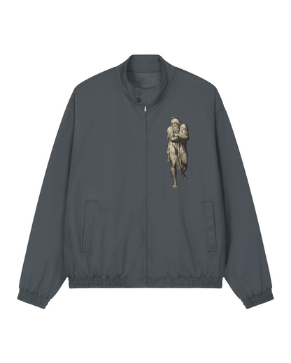 William Blake Art Stand Collar Jacket