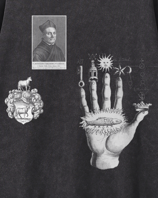 Hermetic Snow Washed Oversized Sweatshirt