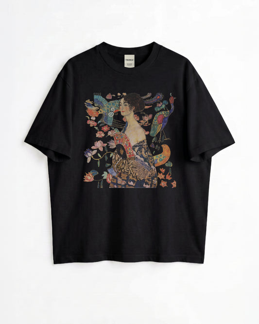 Gustav Klimt Art Boxy T-shirt