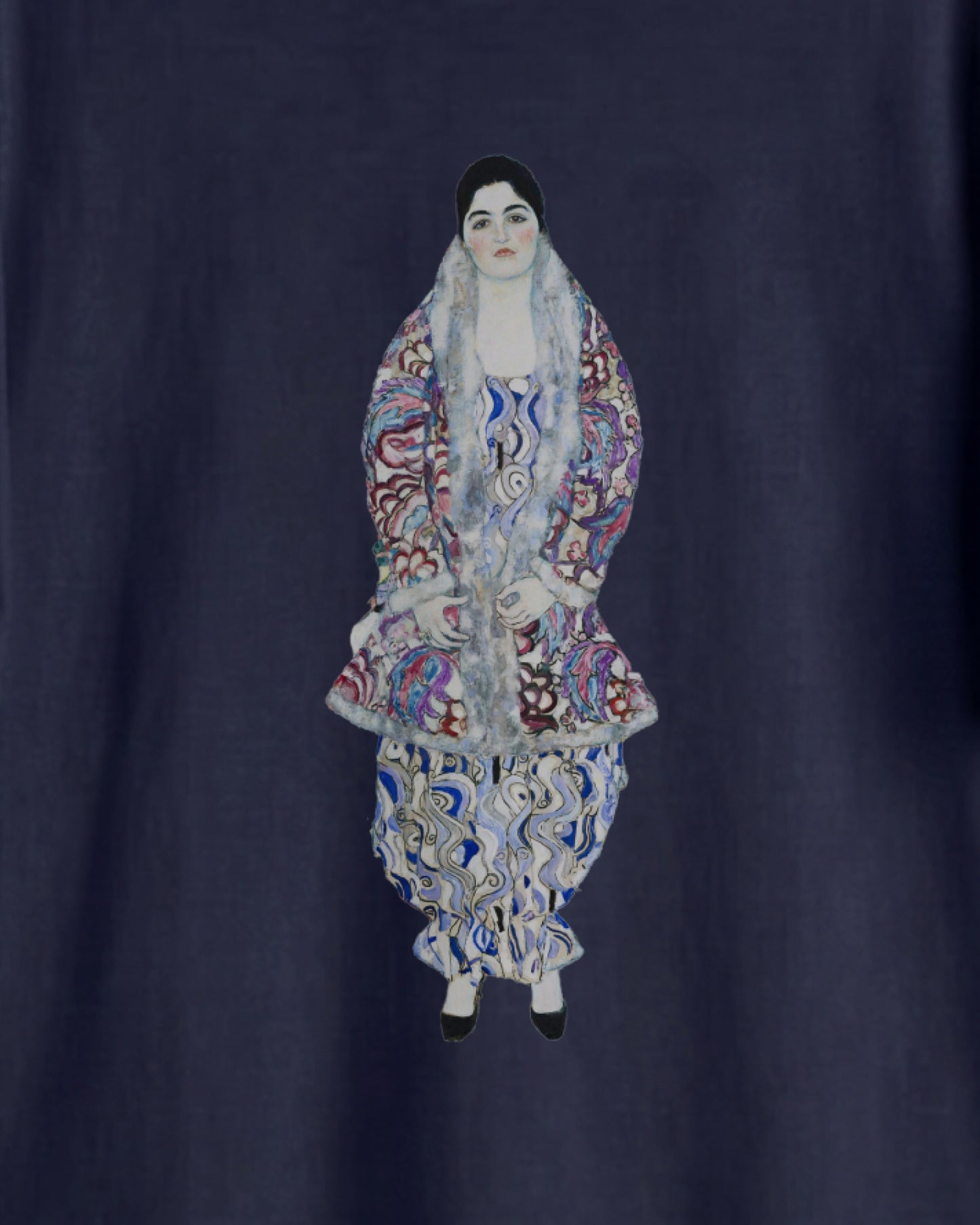 Gustav Klimt Art Boxy T-shirt