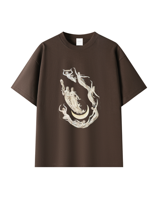William Blake Art Oversized T-Shirt