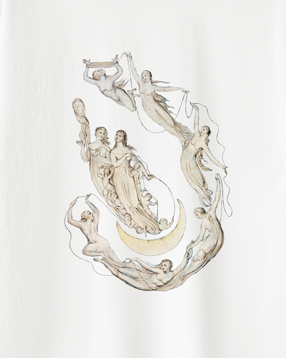 William Blake Art Oversized T-Shirt