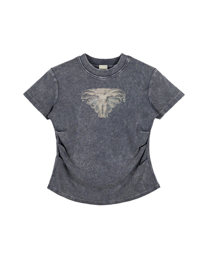William Blake Art Vintage Washed Cotton T-Shirt