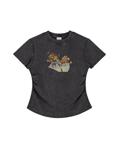 Paul Cézanne Art Vintage Washed Cotton T-Shirt