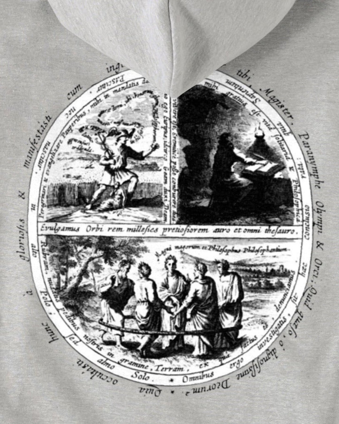 Alchemy symbols Art Hoodie