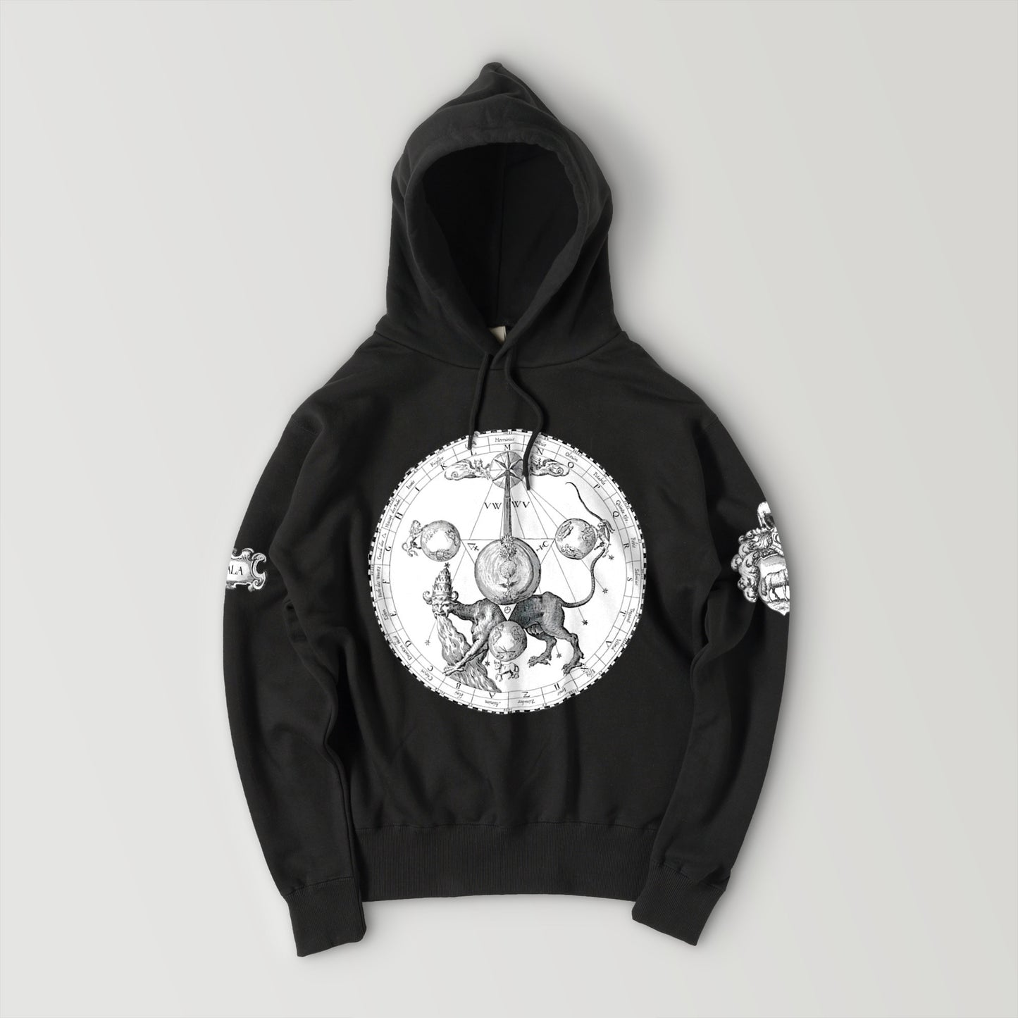 Alchemy symbols black image