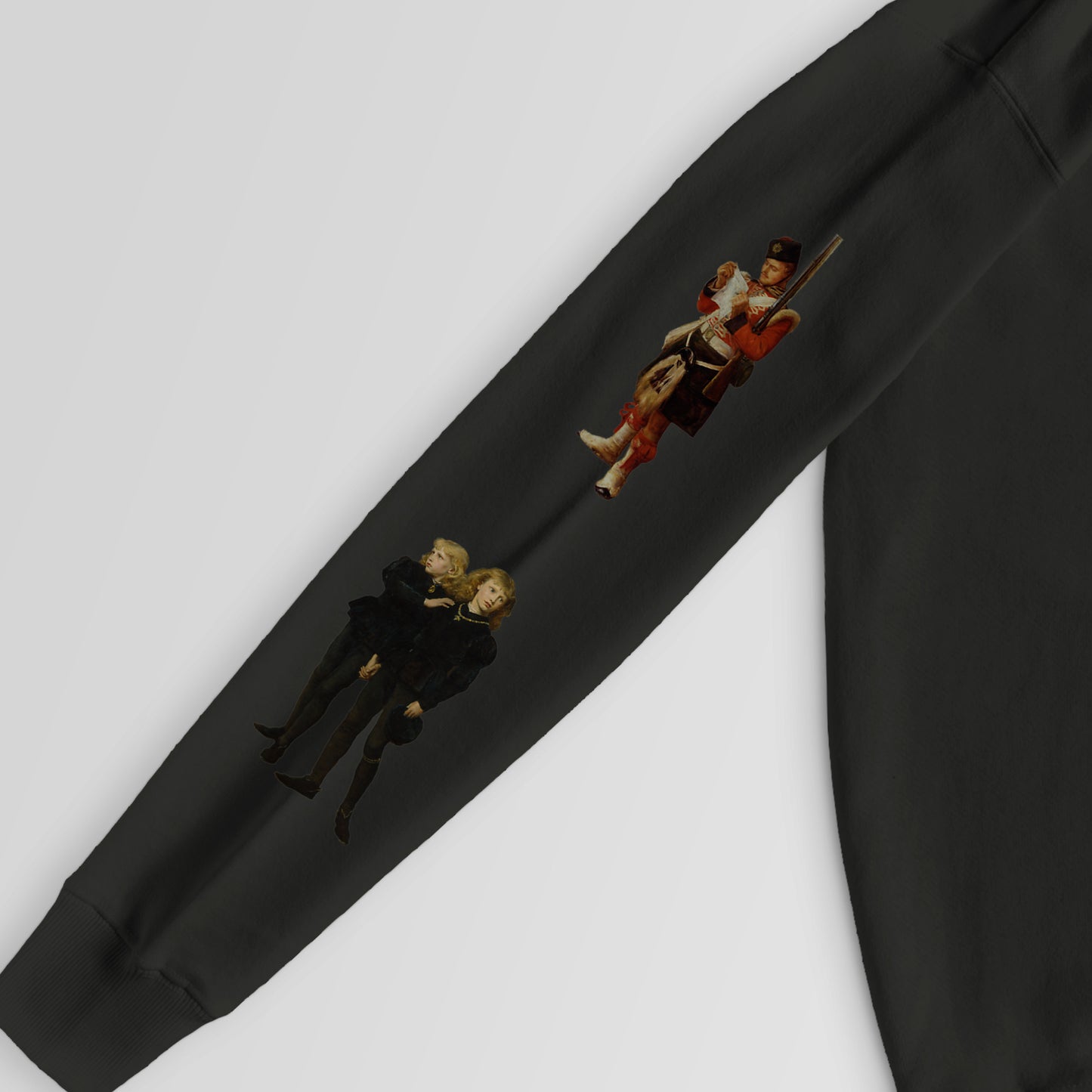 John Everett Millais black image